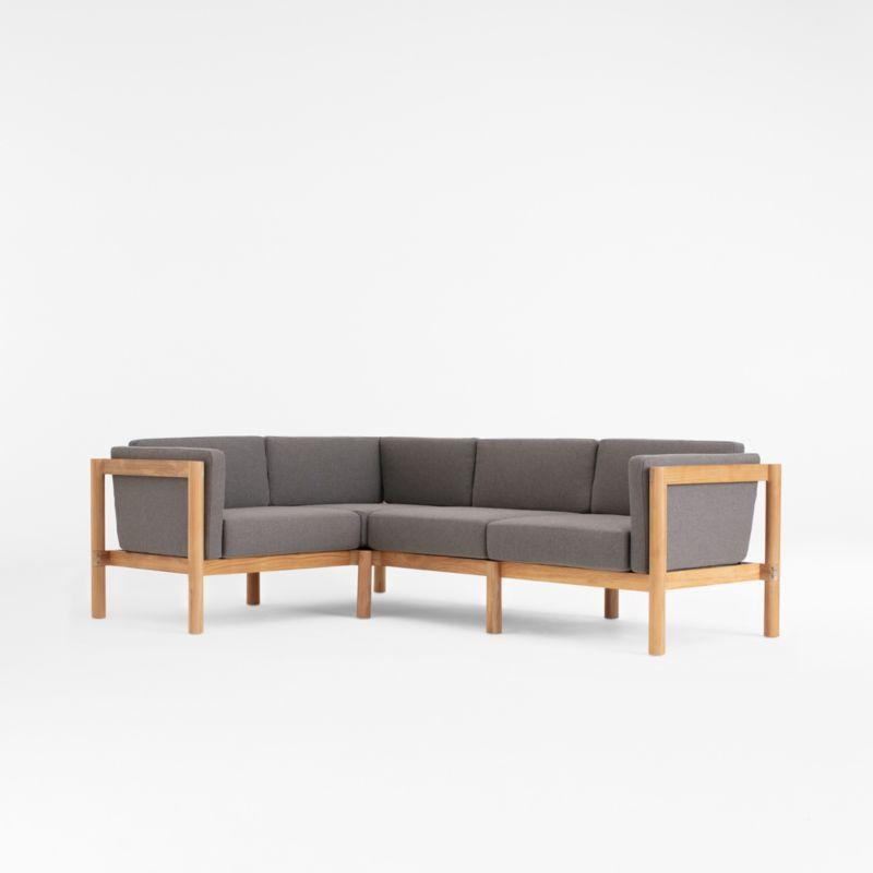 Neighbor ™ Haven Greystone 4-Piece Outdoor Sectional