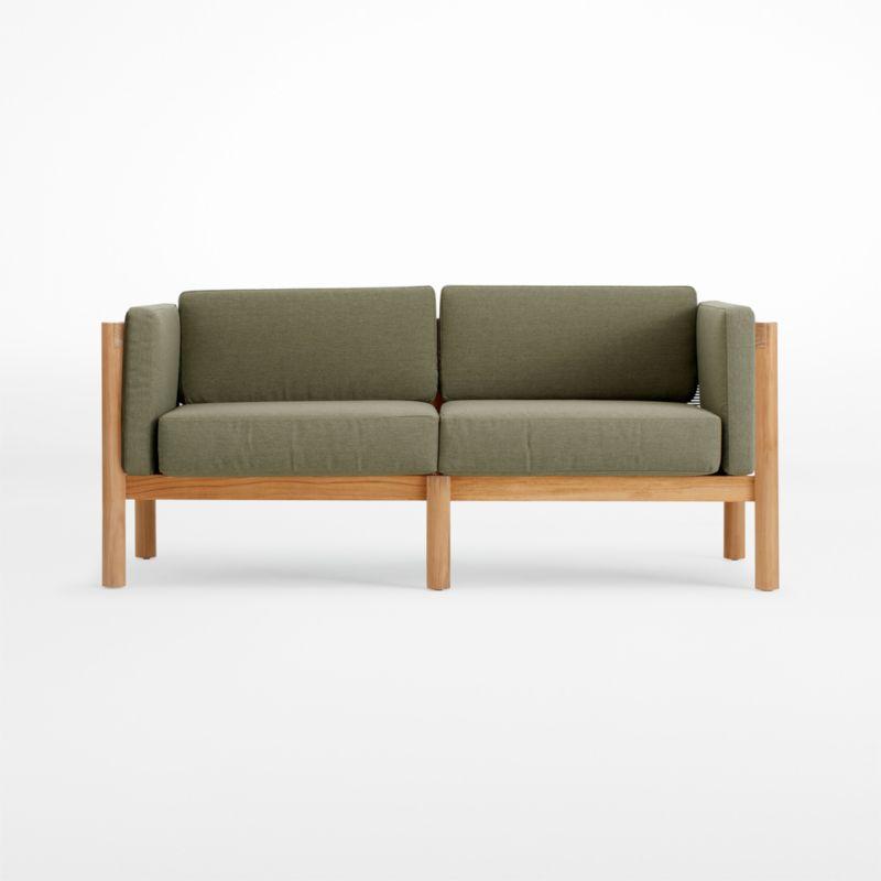 Neighbor ™ Haven 66" Leaf Green Outdoor Loveseat