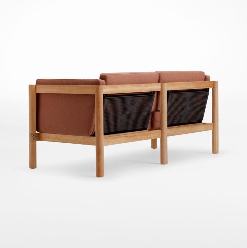 Neighbor ™ Haven 66" Rust Outdoor Loveseat