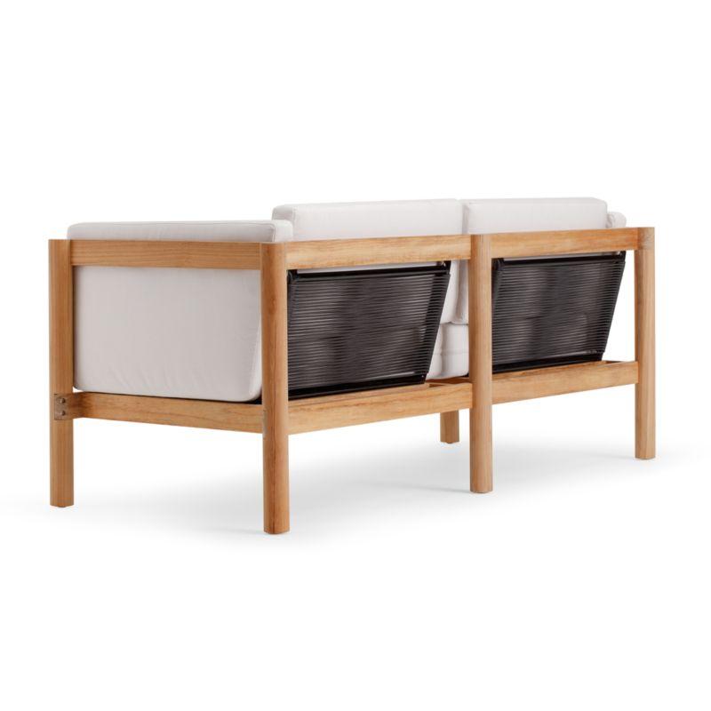 Neighbor ™ Haven 66" Canvas Outdoor Loveseat