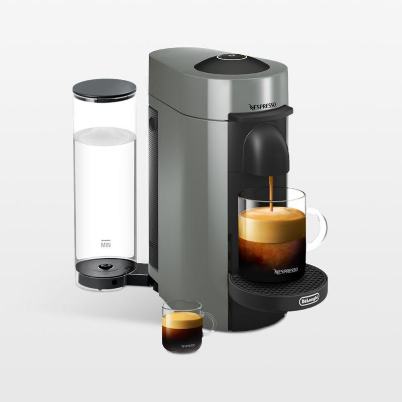 Gray Automatic Nespresso Compatible Espresso Coffee Machine