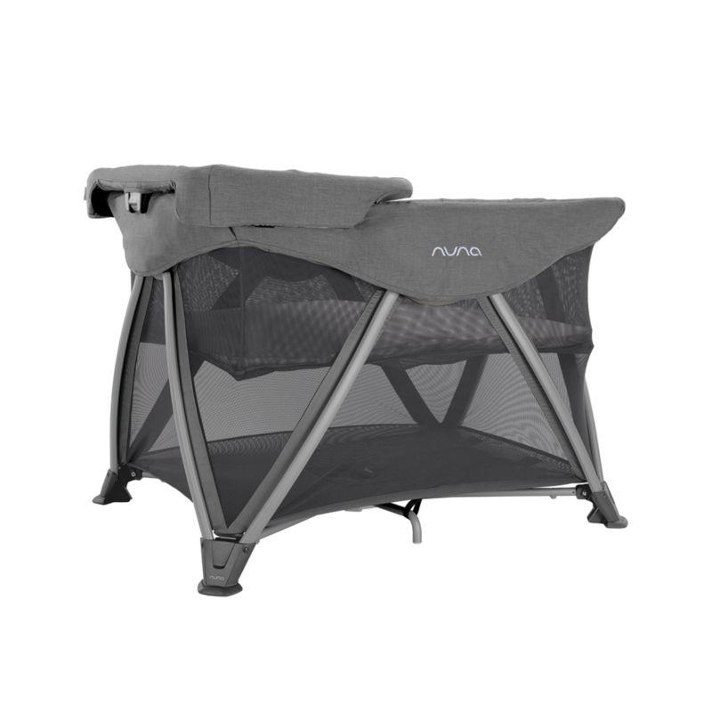 Nuna ® SENA aire ® Granite Grey Playard, Travel Crib and Changing Table