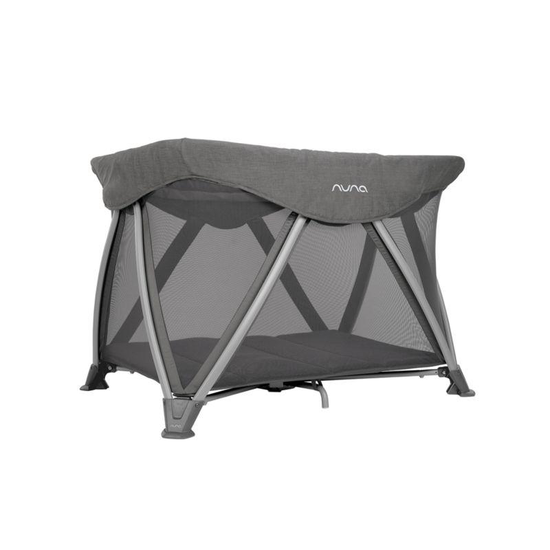 Nuna ® SENA aire ® Granite Grey Playard, Travel Crib and Changing Table