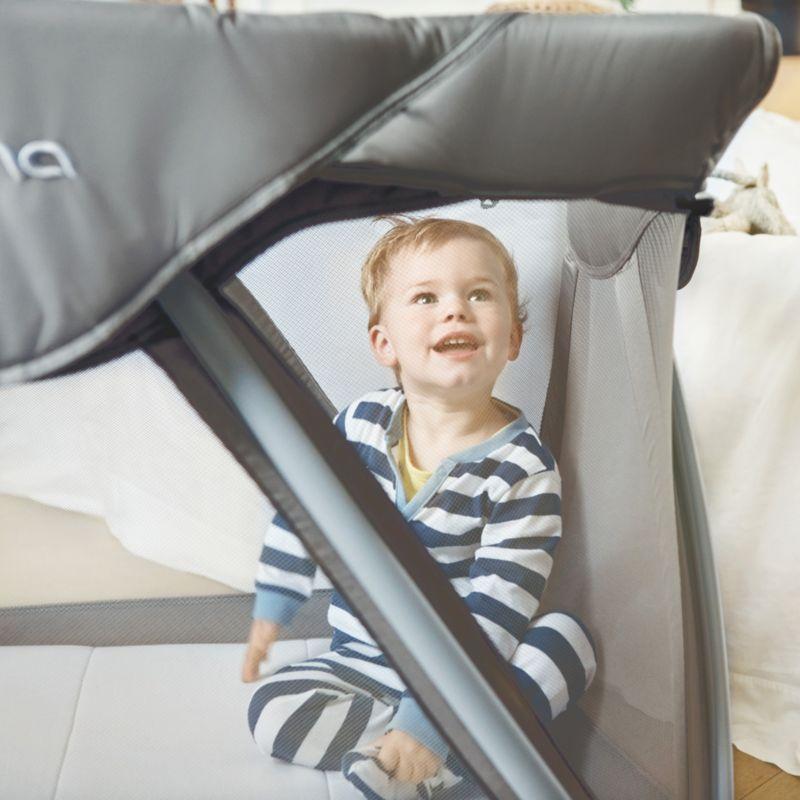 Nuna ® SENA aire ® Granite Grey Playard, Travel Crib and Changing Table