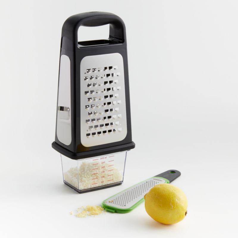 OXO ® Box Grater with Removable Zester