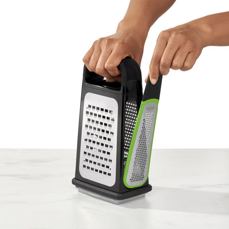 OXO ® Box Grater with Removable Zester