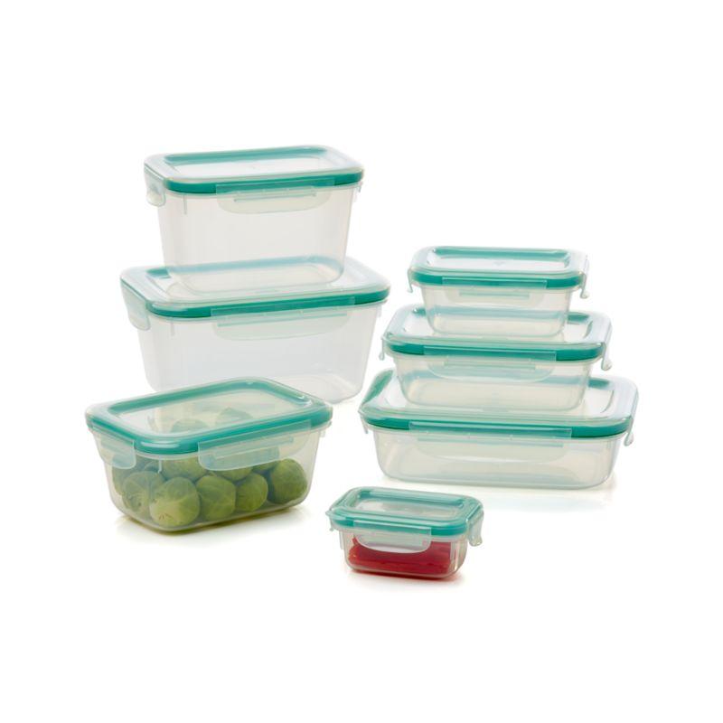 OXO ® Snap 30-Piece Glass/Plastic Food Storage Container Set