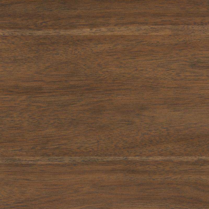 Panos 51" Oval Brown Acacia Wood Console Table
