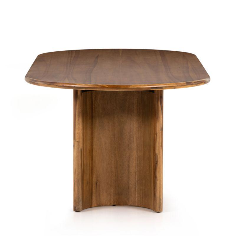 Panos 94" Sandy Acacia Wood Dining Table