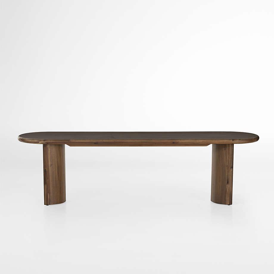 Haiden Seasoned Brown Acacia 72'' Dining Bench