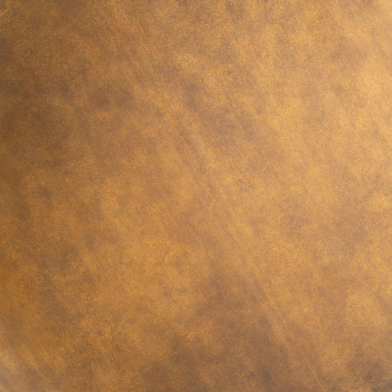 Penn Patchwork Bronze 42" Pedestal Base Dining Table