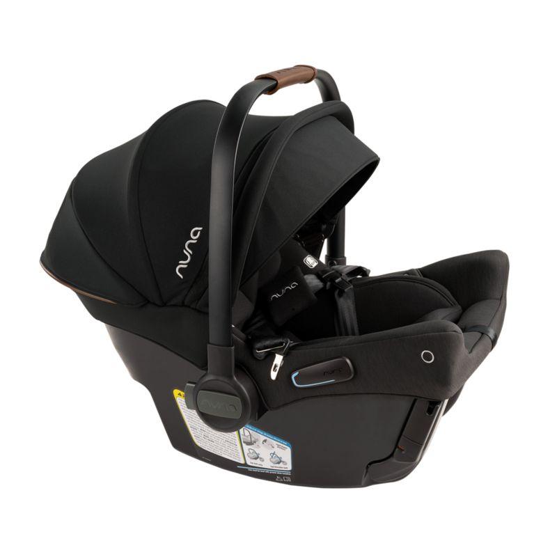 Nuna ® PIPA ™ Urbn Caviar Black Baseless Baby Car Seat + TRIV ™ Next Stroller Travel System