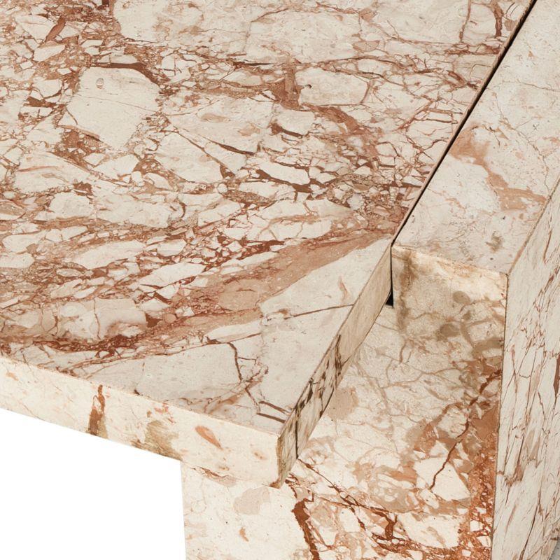 Barredo Coffee Table - Cream Marble