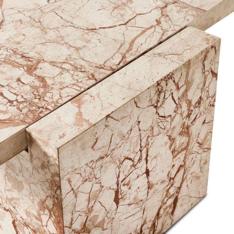 Barredo Coffee Table - Cream Marble