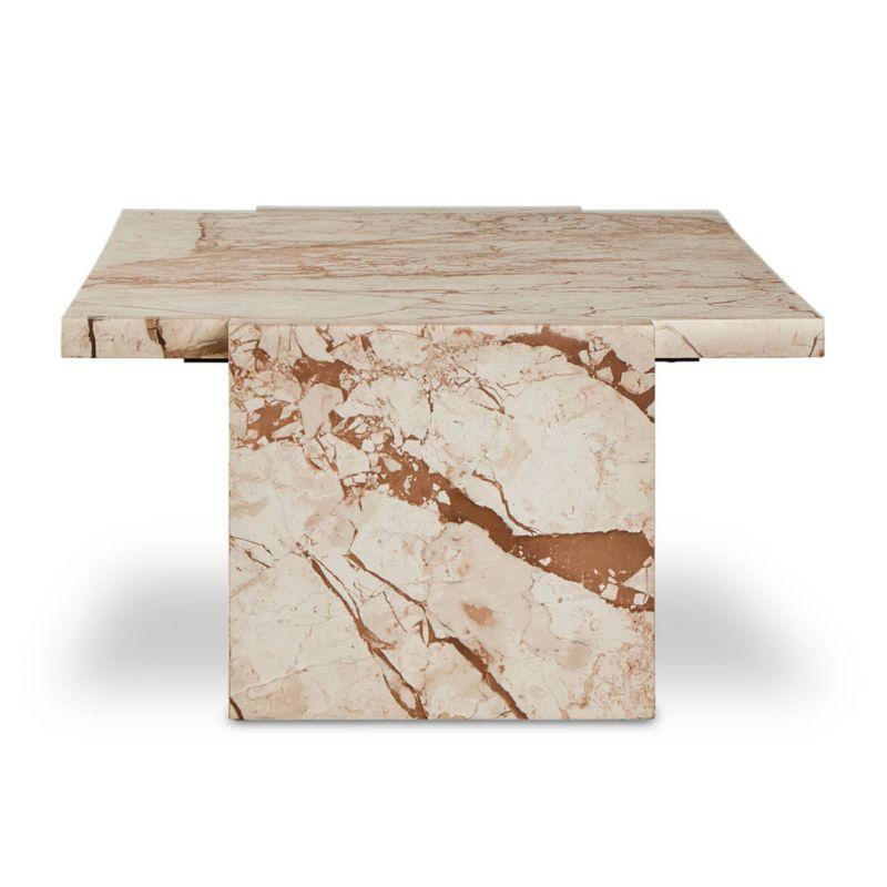 Barredo Coffee Table - Cream Marble