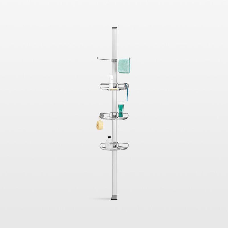 Simplehuman 9' Tension Arm Adjustable Bathroom Shower Caddy