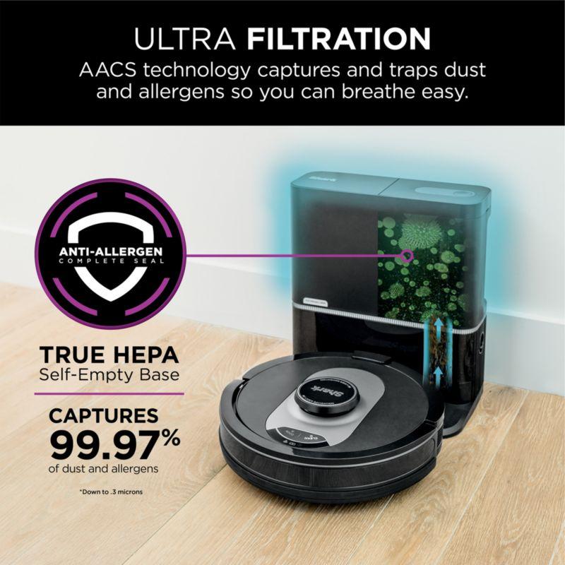 Shark AI Ultra Robot Vacuum with XL HEPA Self-Empty Base