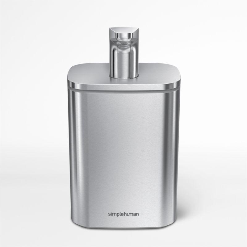 Simplehuman 16oz Pulse Pump, Kitchen Hand Soap Dispenser, Brushed Stainless Steel