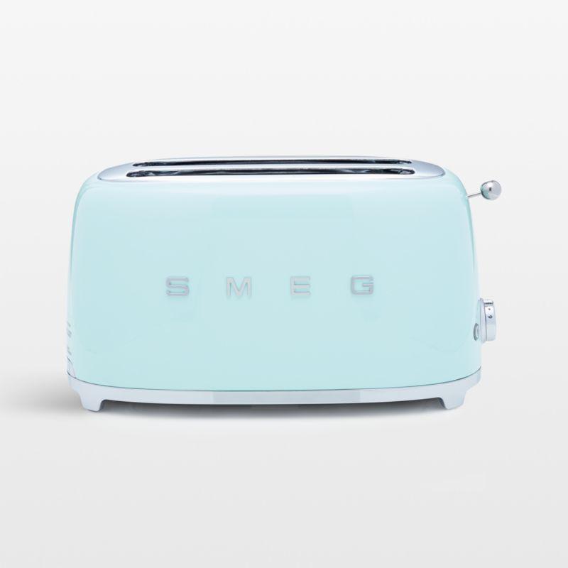 SMEG Pastel Green 4-Slice Long Slot Retro Toaster