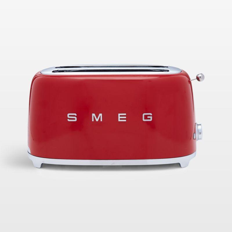 SMEG Red 4-Slice Retro Toaster