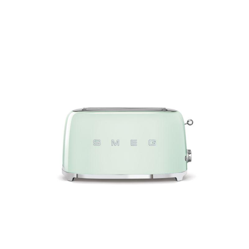 SMEG Pastel Green 4-Slice Long Slot Retro Toaster