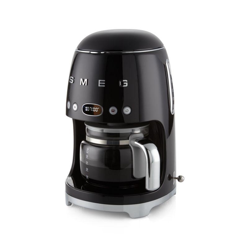 SMEG Black Retro Drip Coffee Maker