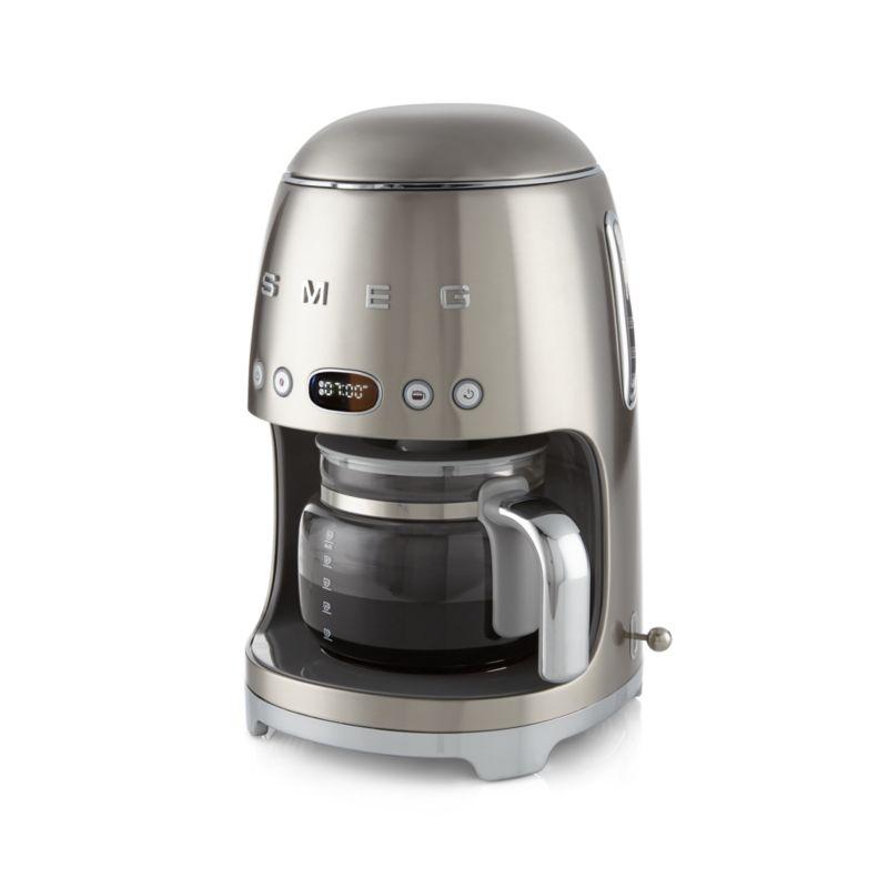 SMEG Stainless Steel Retro Drip Coffee Maker