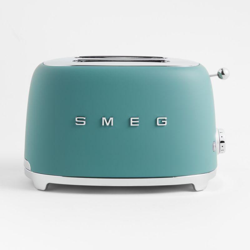 SMEG Matte Jade Green 2-Slice Retro Toaster