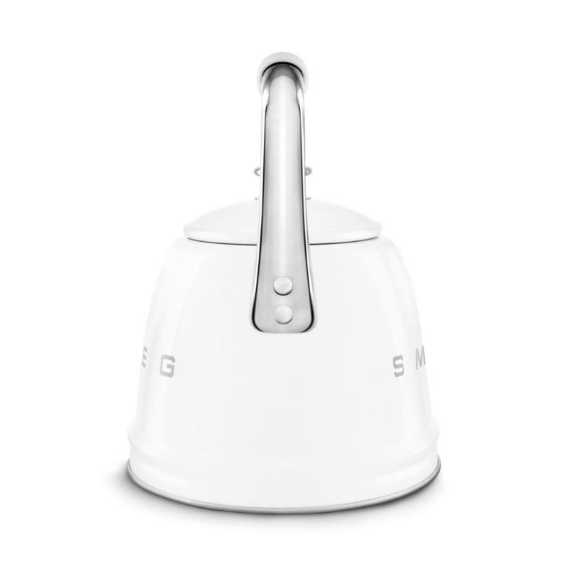 SMEG White Whistling Stovetop Kettle