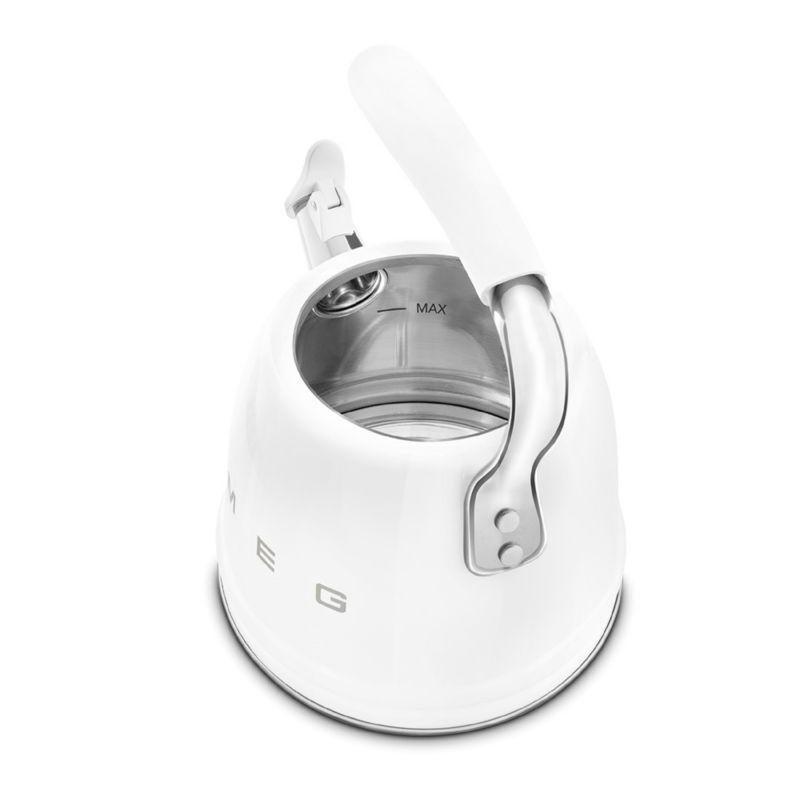 SMEG White Whistling Stovetop Kettle