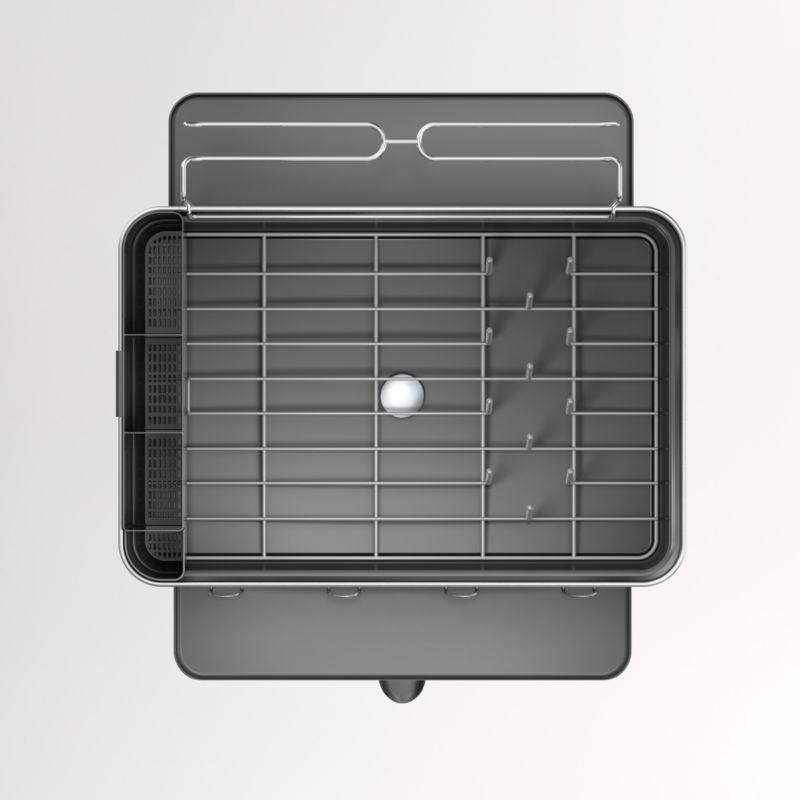Simplehuman Kitchen Dish Drying Rack, Brushed Stainless Steel