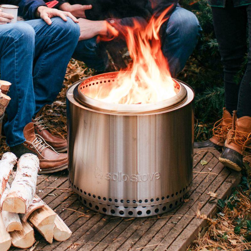 Solo Stove Bonfire Smokeless Outdoor Fire Pit with Stand 2.0
