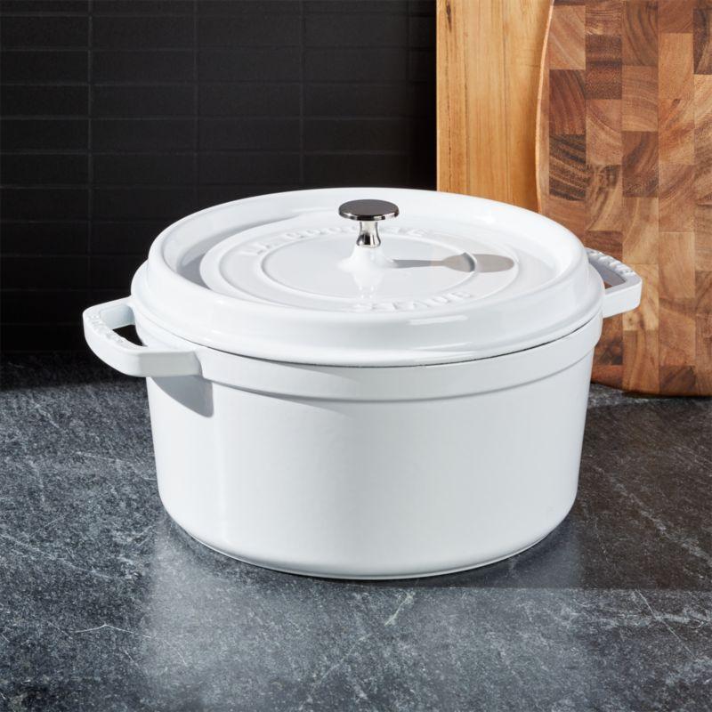 Staub ® 7-Qt White Cocotte