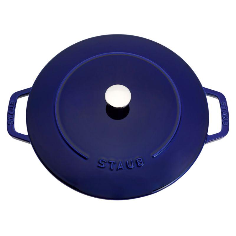 Staub ® Dark Blue Cast Iron 5-Qt. Essential French Oven
