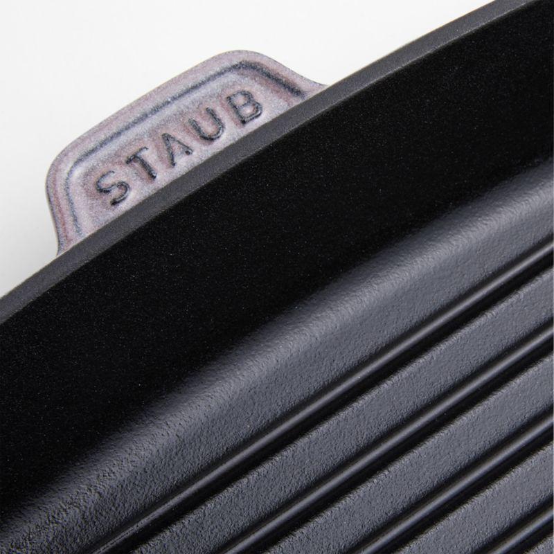 Staub 12" Lilac Enameled Cast Iron Square Grill Pan