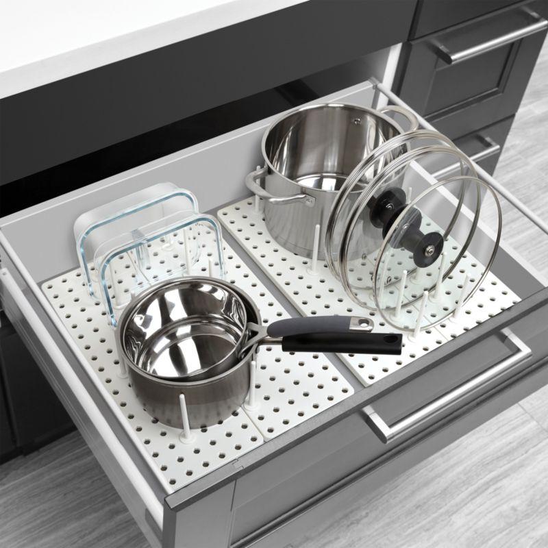 Umbra Peggy White Drawer Organizer