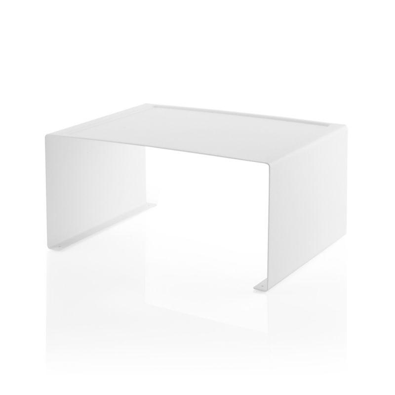 Yamazaki Tower Large White Kitchen Steel Rack