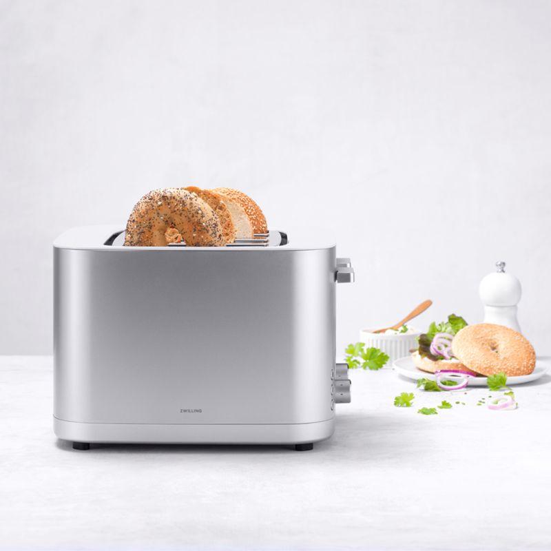 ZWILLING ® Enfinigy Silver 2-Slice Toaster
