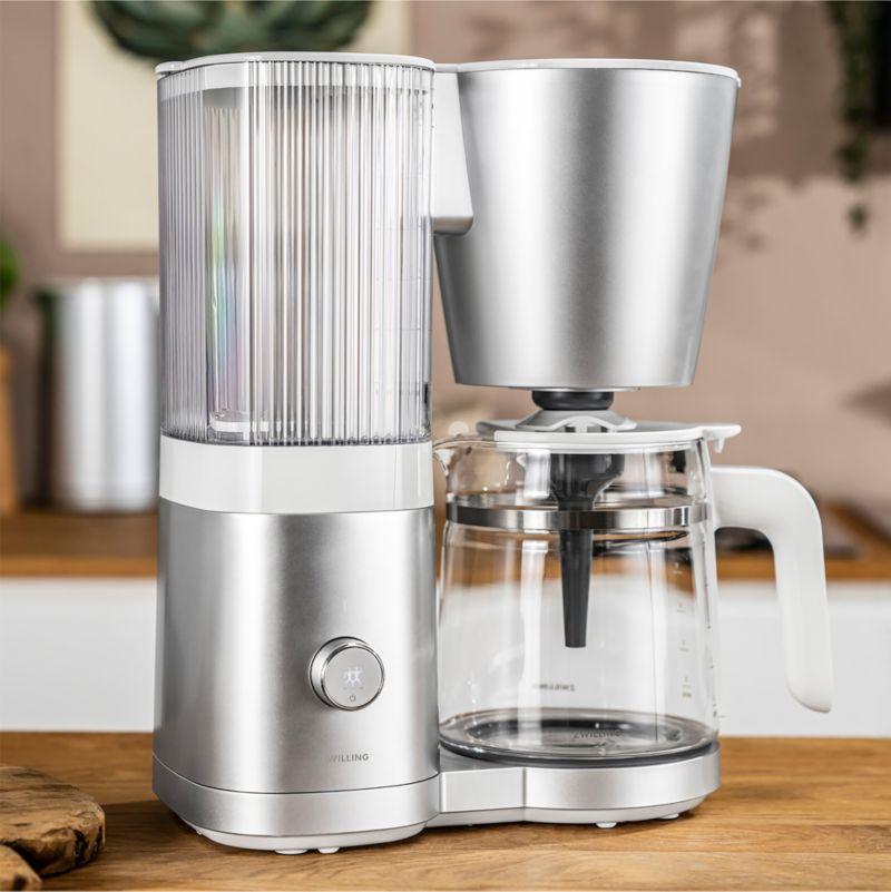 ZWILLING ® Enfinigy Silver Glass 12-Cup Coffee Maker