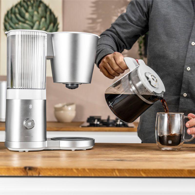 ZWILLING ® Enfinigy Silver Glass 12-Cup Coffee Maker