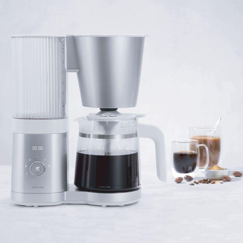 ZWILLING ® Enfinigy Silver Glass 12-Cup Coffee Maker