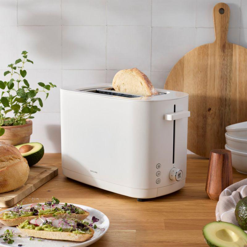 ZWILLING ® Enfinigy Matte White 2-Slice Toaster