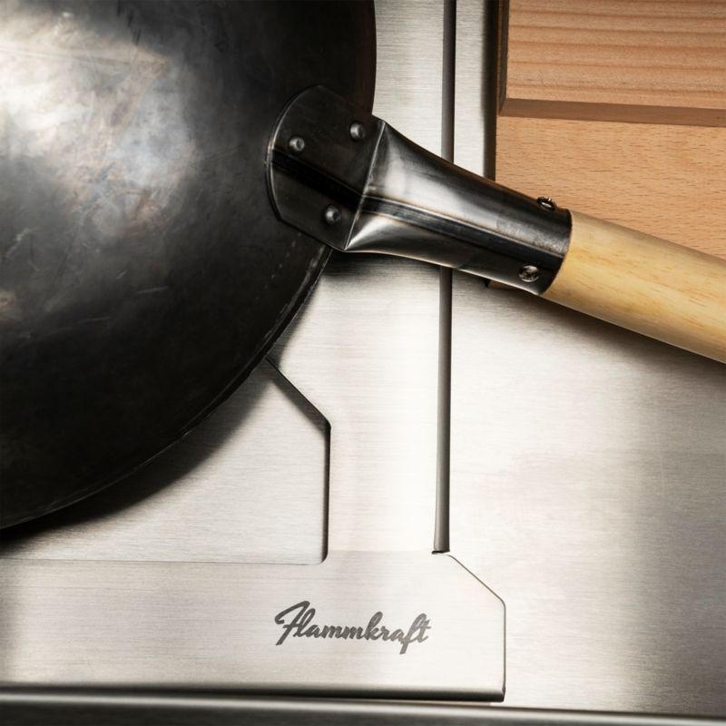 ZWILLING Flammkraft 13-inch Carbon Steel Wok for Model D Gas Grill