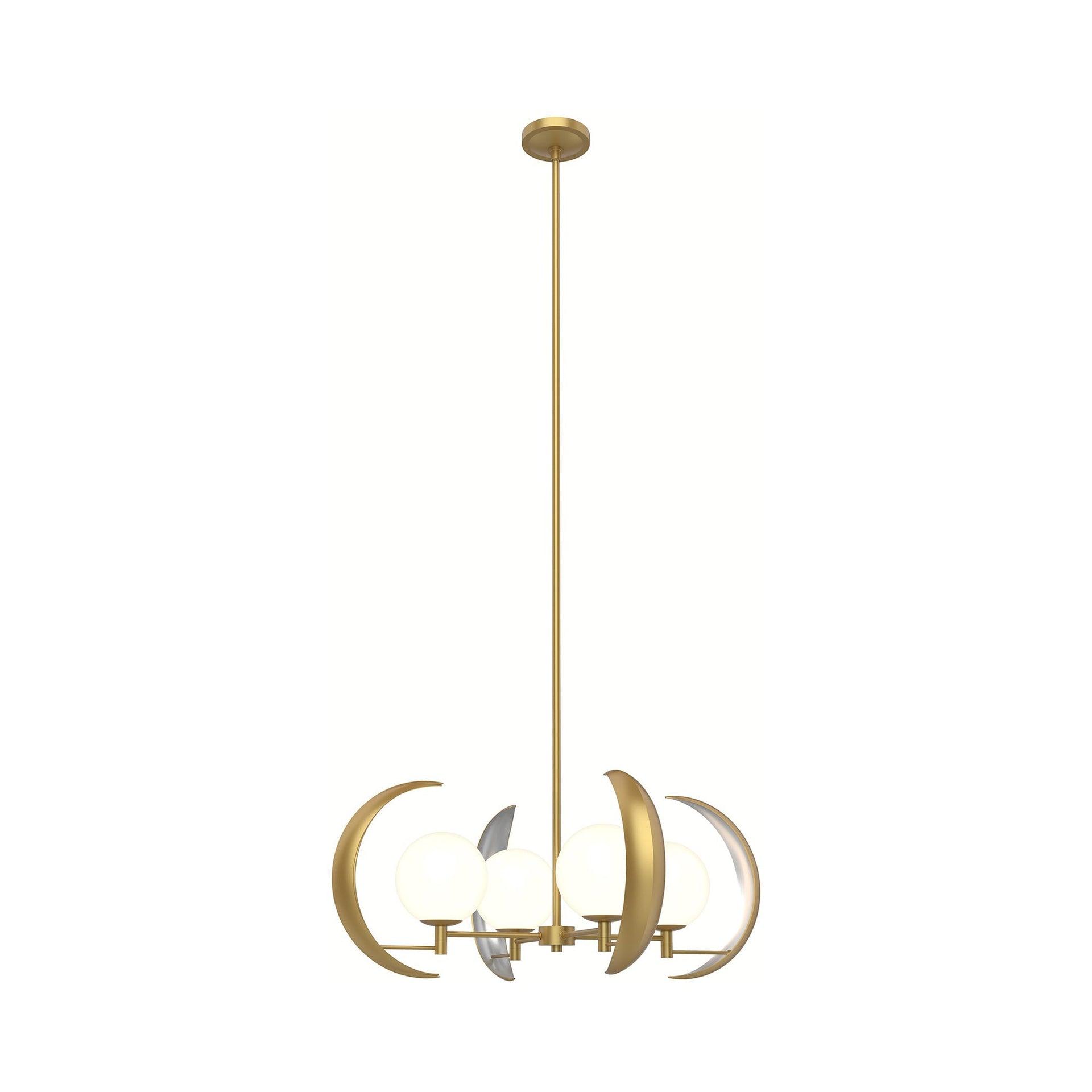 Alora Lighting Celeste 4 - Light Dimmable Globe Chandelier