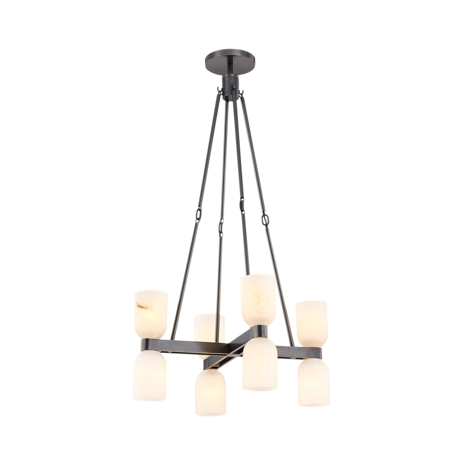 Alora Lighting Lucian 8 - Light Modern Linear Chandelier