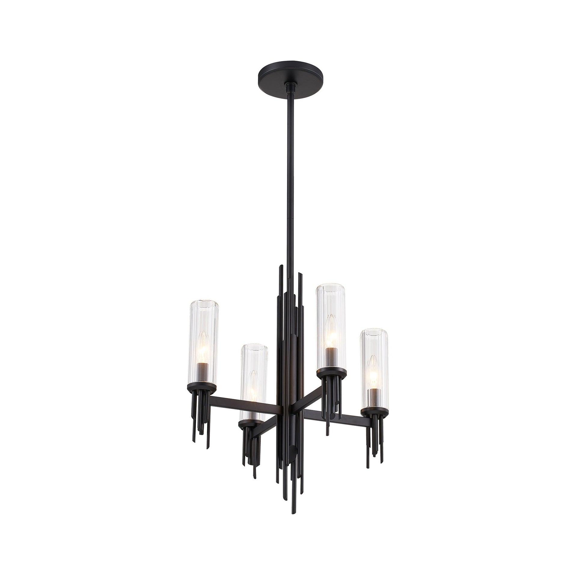 Alora Lighting Torres 4 - Light Modern Linear Chandelier