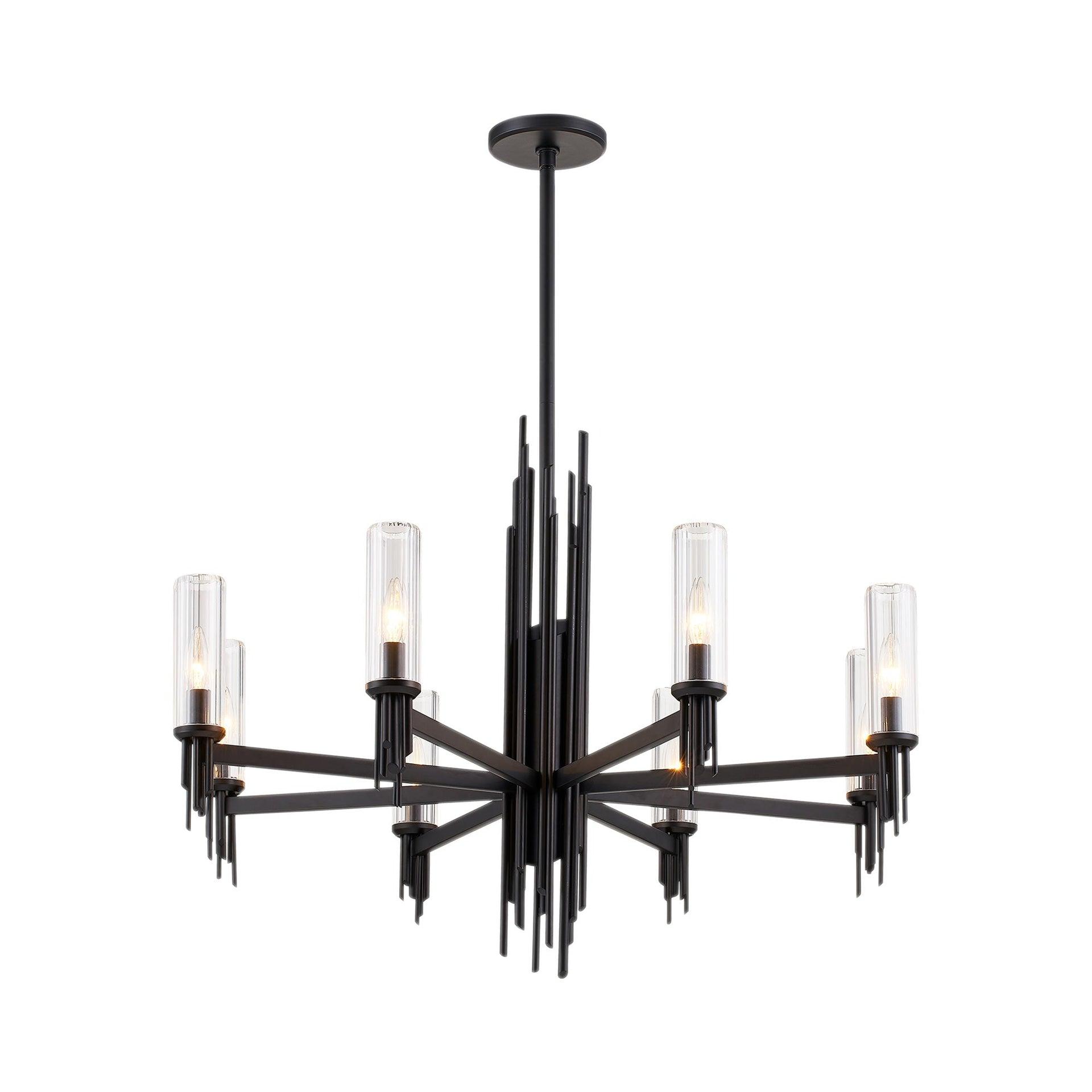 Torres 8 - Light Modern Linear Chandelier