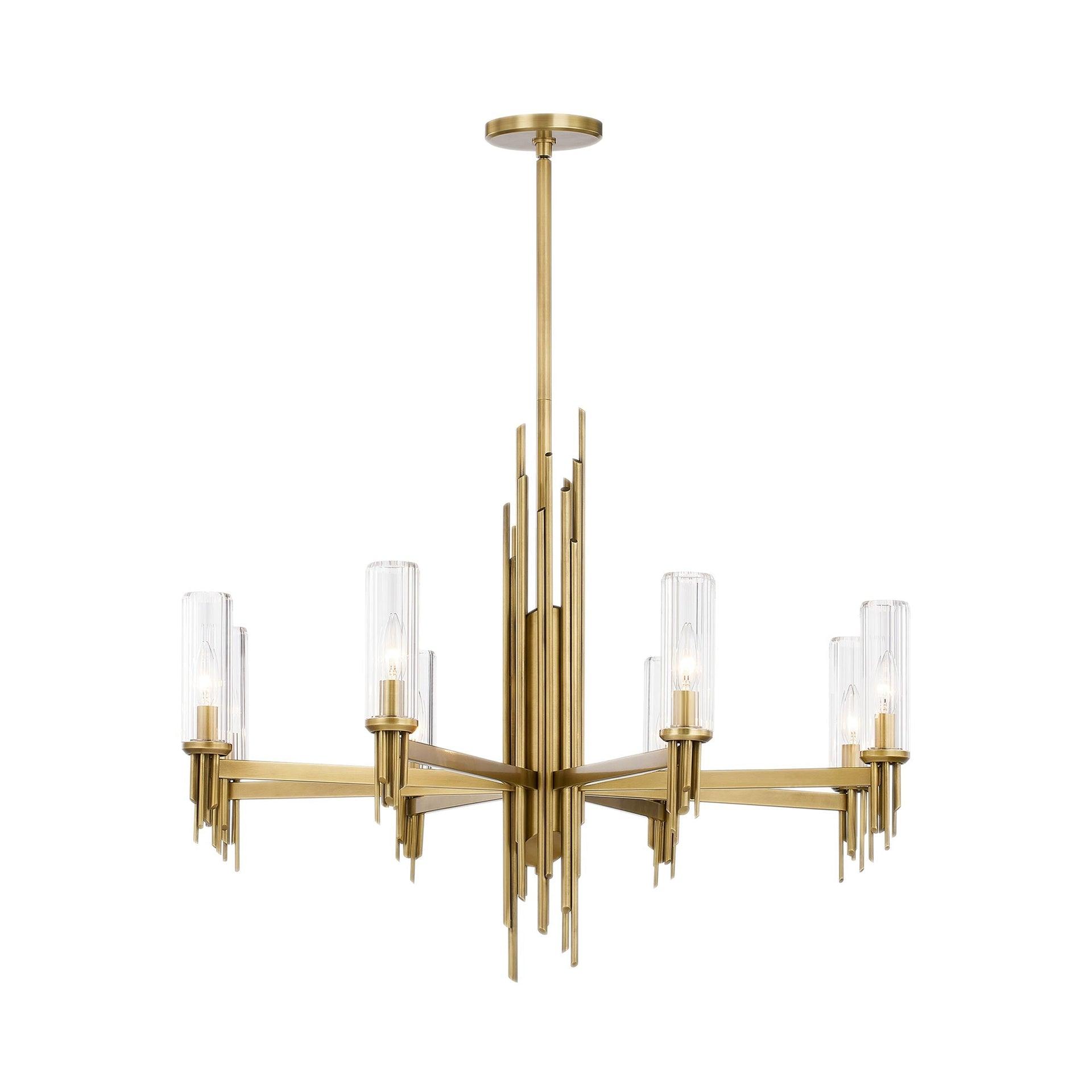 Torres 8 - Light Modern Linear Chandelier