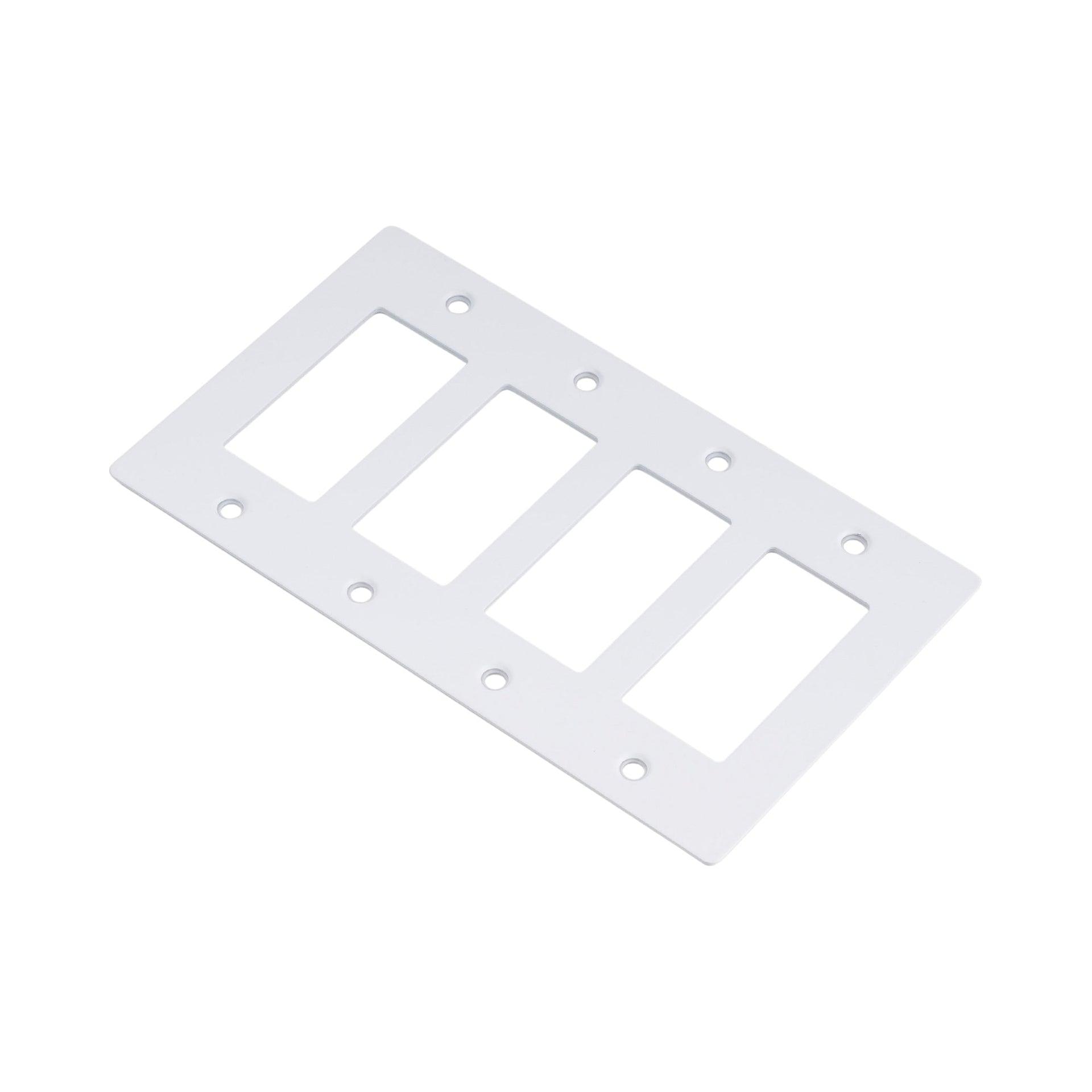 Buster + Punch Buildings & Architecture 4 - Gang Blank Standard Combination Wall Plate