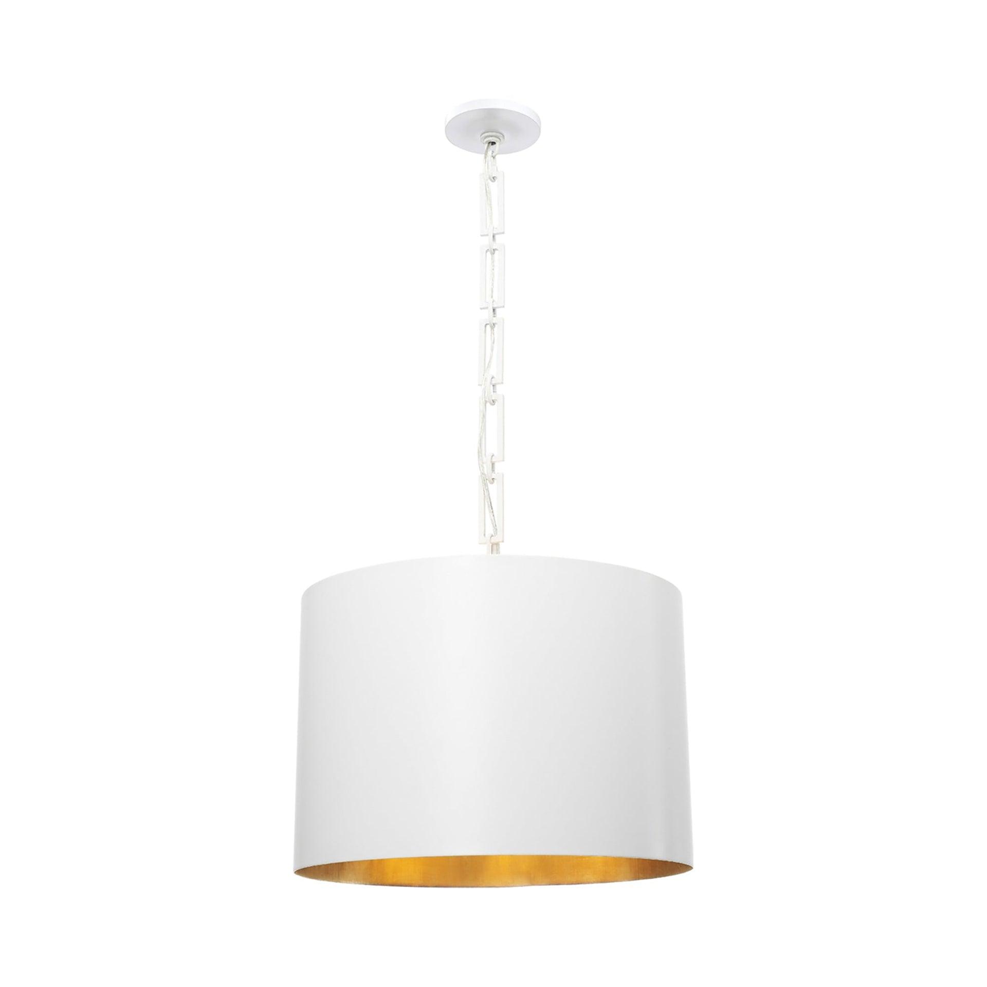 Crystorama Lighting Alston 6 - Light Chandelier in  Matte White/Antique Gold